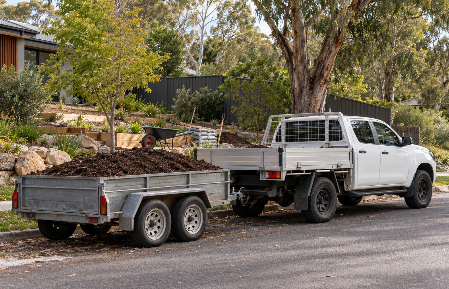 North-East crew and ute