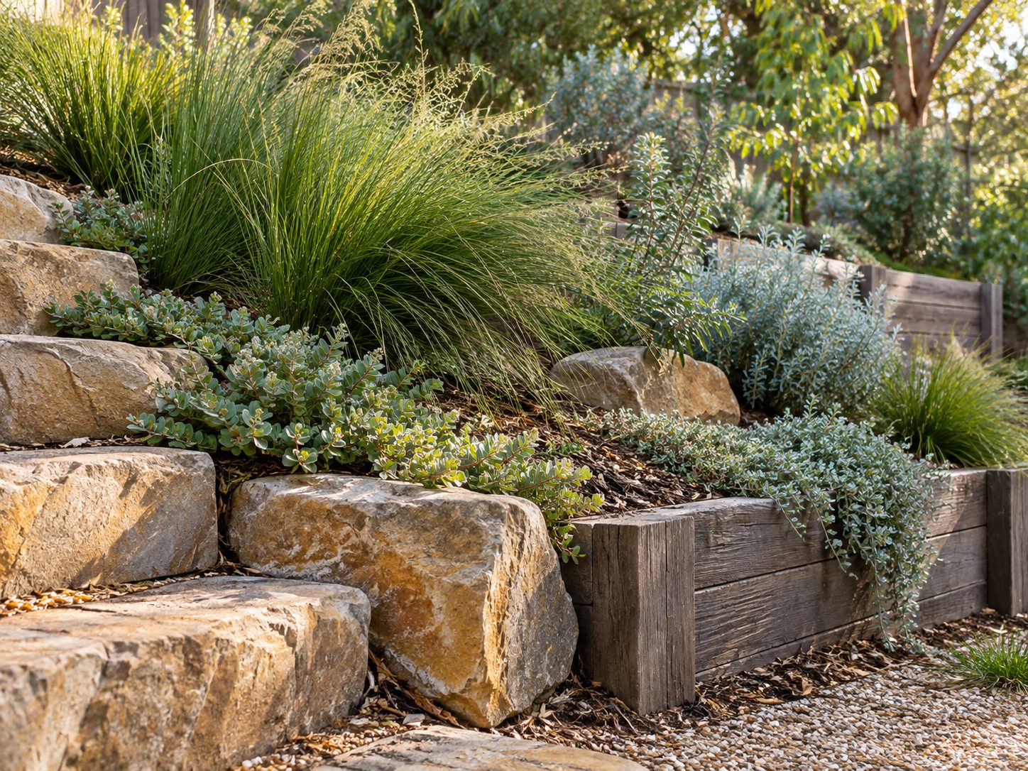 Eltham bush garden detail