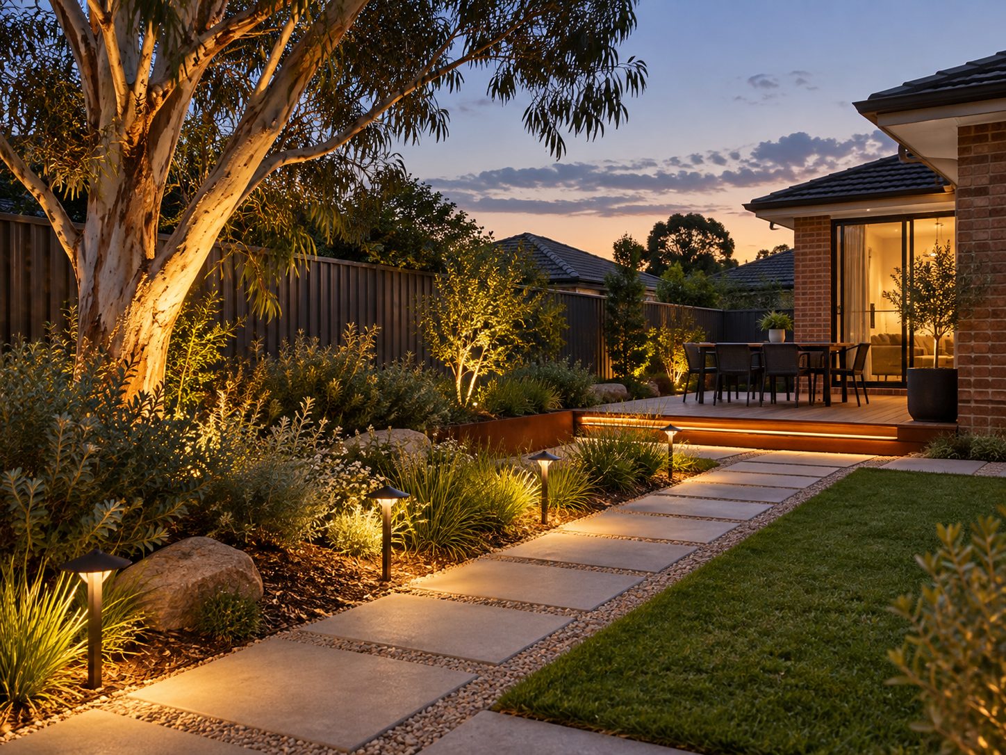 Lighting and irrigation