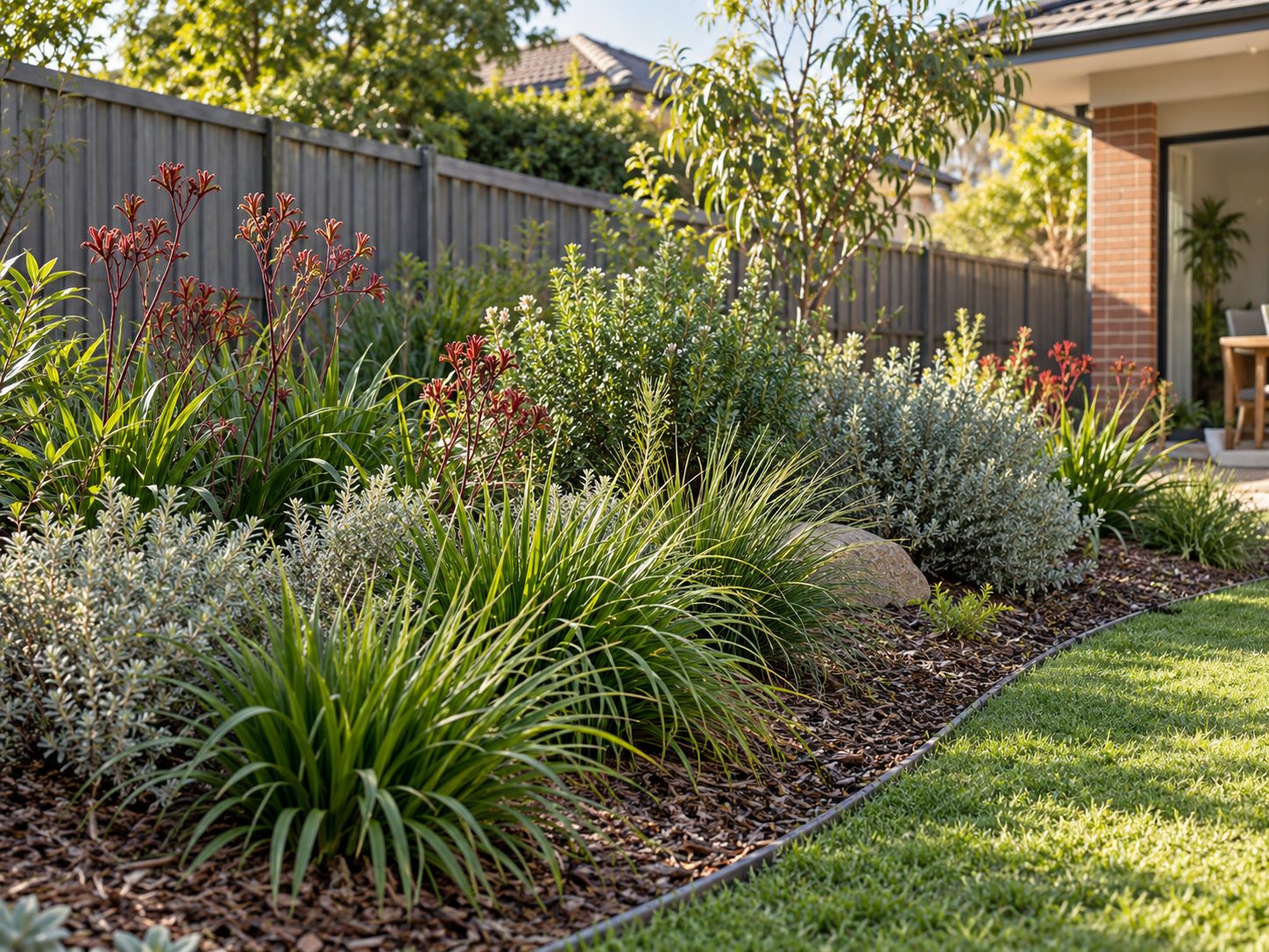 Garden beds and planting